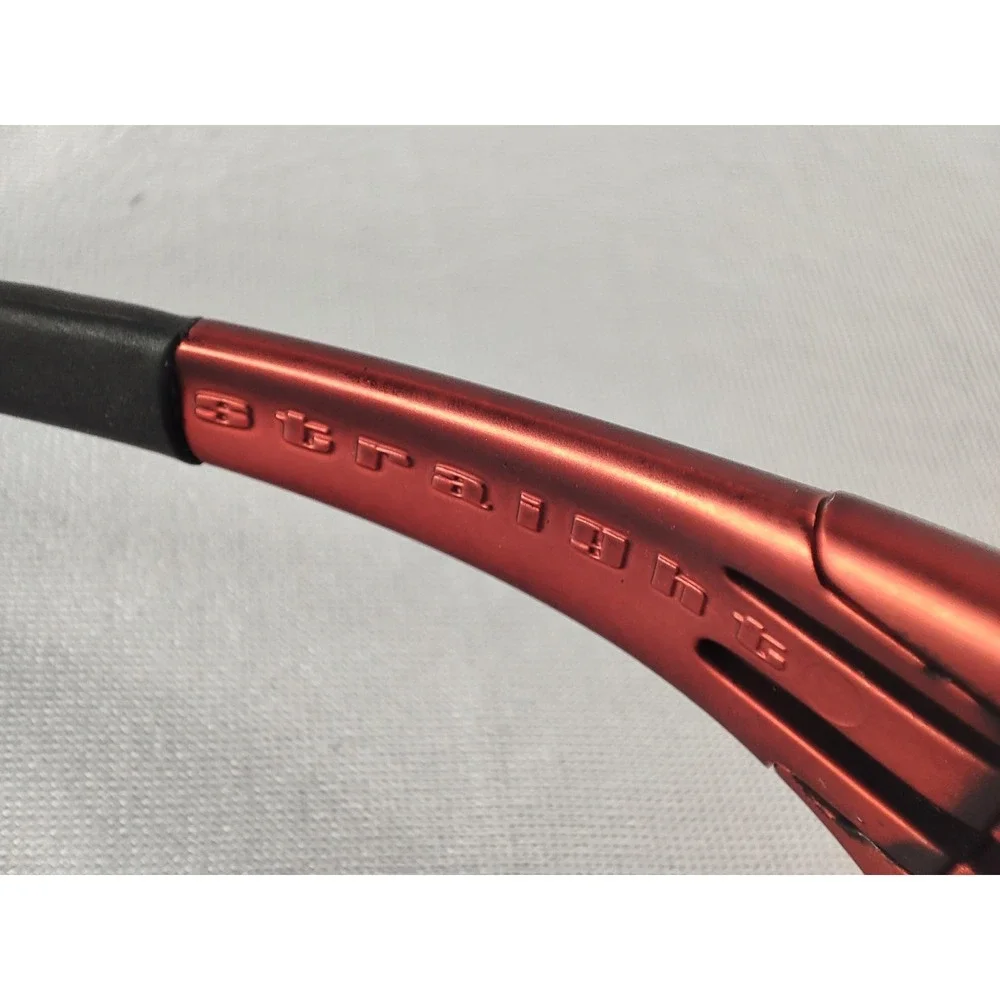 Oakley Straight Jacket FMJ‎ Red SURVIVOR 1999 Gen Black Iridium Made in USA
